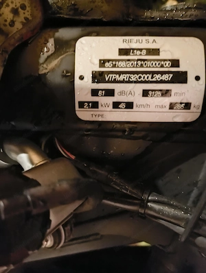 rieju mrt 50 ccm Bild 4