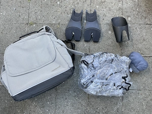 Kinderwagen Noordi Fjordi   Set mit viel Zubehör Bild 3