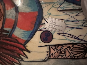 Jeremy Jones "Dude" Collectors Snowboard Bild 4