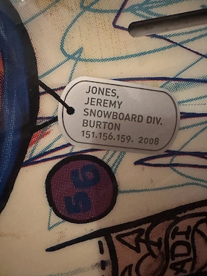 Jeremy Jones "Dude" Collectors Snowboard Bild 3