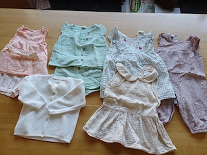 Bekleidungspaket Mädchen Sommer Gr. 74 Bild 3