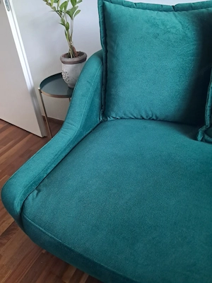 3er Sofa grün Bild 5