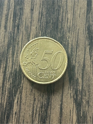 50 Cent Umlaufmünze Belgien 2015 Bild 2