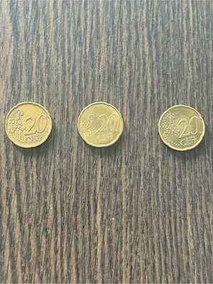 20-Centmünzen Konvolut Bild 2