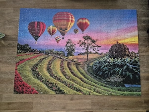 1000 Teile Puzzle  Bild 2