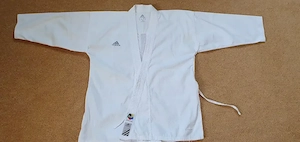 Karateanzug 155 cm  u. 180 cm WKF Approved  Bild 3