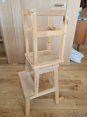 Ikea Lernturm mit Umkippschutz