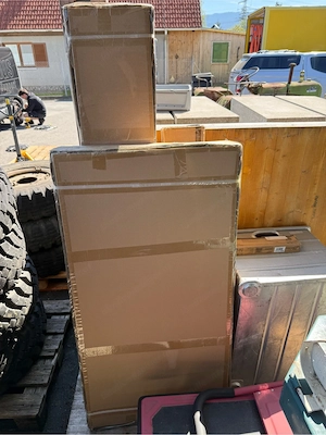 Alu Gewächshaus 380x190x195cm (neu) Bild 4