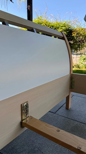 Bett 140 x 200 zu verschenken Bild 3