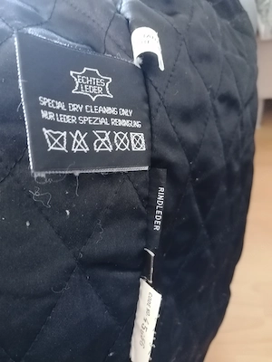 Vintage Lederjacke Montgomery New Tradition   Echtes Rindleder   Größe L   Neuwertig Bild 5