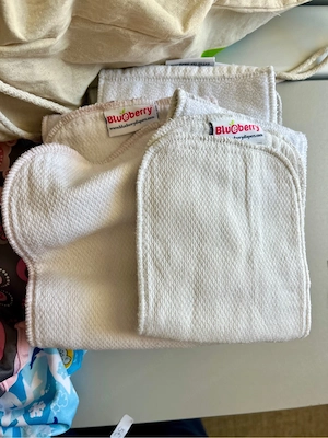 Stoffwindeln, auch AIO, Einlagen (Bambus oder Biobaumwolle), wetbags Bild 3