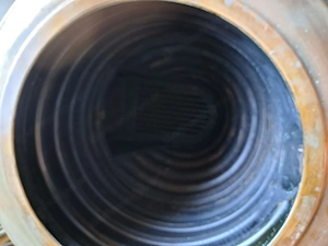 Alter Waschkessel Kupfer  Bild 4