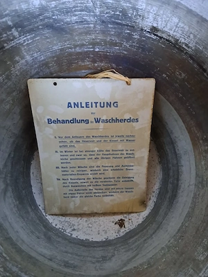 Alter Waschkessel Kupfer  Bild 3