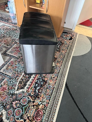 Mülltrennsystem 3-fach - Edelstahl verhandelbar Bild 4