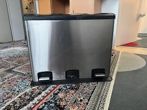 Mülltrennsystem 3-fach - Edelstahl verhandelbar Bild 3