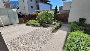 Teilmöblierte Grenznahe 1 Zimmer Garten Wohnung Bild 8