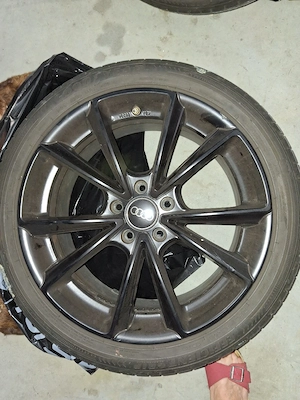 Gebrauchte Rad- reifenkombination Sommer Bild 2