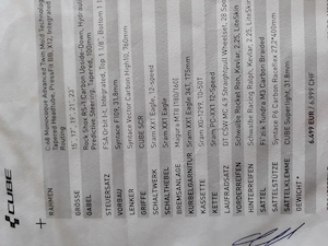 Mtb cube elite c:68SLT 29 zoll Bild 3