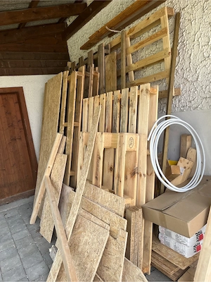  gratis paletten Holz verschiedene grössen Bild 2