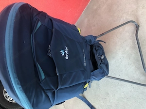 Deuter Kindertrage Kid Comfort Pro Kraxe Wandertrage   Bild 3