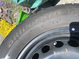 Stahlfelgen mit Bridgestone Reifen Bild 2