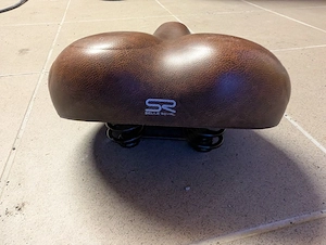 gemütlicher Damensattel Fahrradsattel, neuwertig  Bild 2