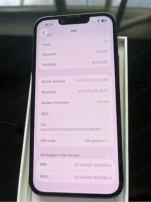 iPhone 14 in Mitternacht Bild 5