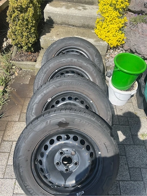 Stahlfelgen mit Sommerreifen Für VW Bus Bild 4