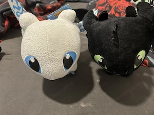 stofftier drache tausch 1 mittlere packung merci möglich Bild 2