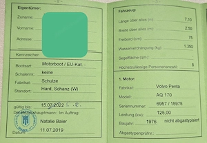 Motorboot  Kajütboot Schulze Bild 10