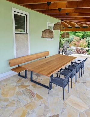 Eiche Massiv  Esstische,Eckbänke Bild 7