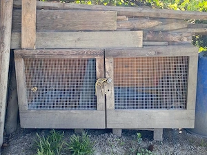 Diverse Hasenställe teilweise inklusive Wannen Bild 3