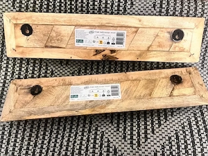 Garderobe   Garderobenleisten Holzoptik Bild 2