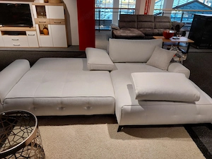 Sofa-Elementgruppe - wie Neu, weiß-natur Bild 2