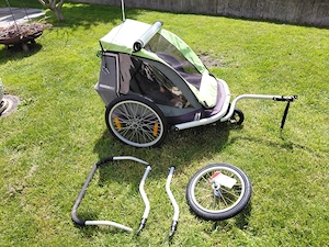 Fahrradanhänger croozer kid for 2 Bild 3