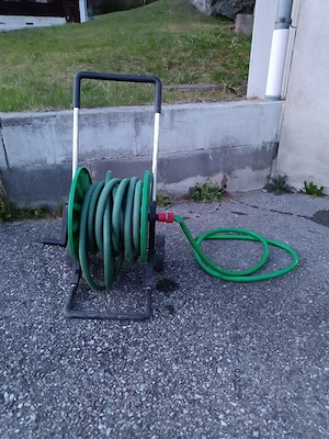 Gartenschlauch auf Haspel Bild 2