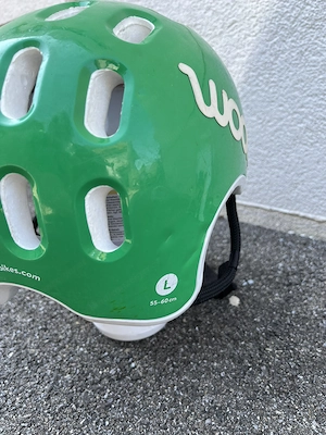 Woom Fahrradhelm grün Größe L  Bild 4