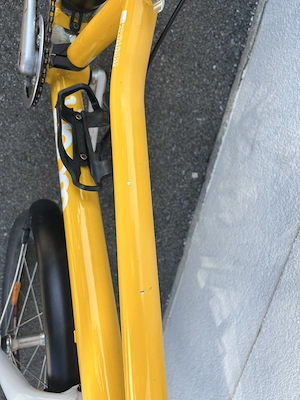 Woom 4 sunny yellow inkl. Ständer, Kotflügel und Gepäckträger Bild 4