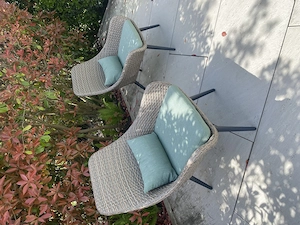 Gartenstühle   Loungesessel - 4 Stück Bild 2