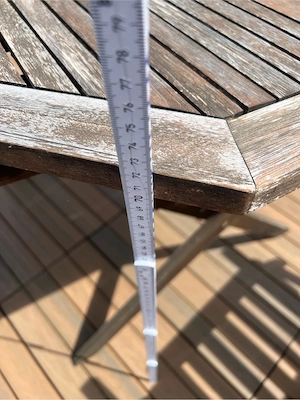 holzklapptisch Bild 2