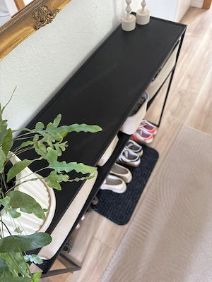 Sideboard matt schwarz Bild 2