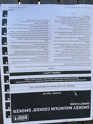 Weber Smokey Mountain Cooker Smoker,   57 cm Bild 4