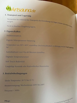 Wärmekabine  Bild 2