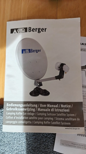 Mobile Satellitenantenne für Camping und Wohnmobil Bild 2