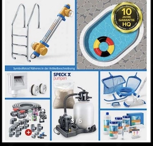 Pool Stahlwand-Ovalpool POOLSANA HQ 4,90 x 3,00 x 1,20 m PROFI-Set Bild 3