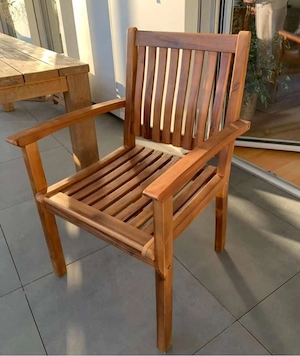 6 Gartenstühle Bild 2