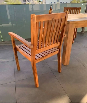 6 Gartenstühle Bild 3