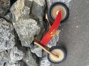 Holz Laufrad Kinder Bild 2