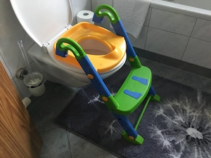 Toller Toilettentrainer v. KidsKit 3in1, 3-färbig, wie neu Bild 2