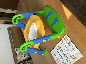 Toller Toilettentrainer v. KidsKit 3in1, 3-färbig, wie neu